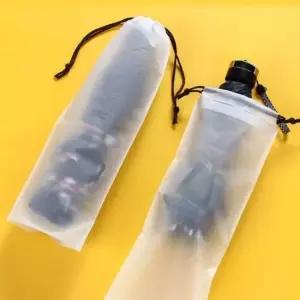 중형5개 반투명 우산보관 스트링백 방수커버 3단우산