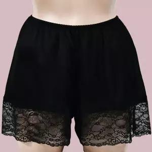 포인트 레이스 치마바지형 인견 속바지