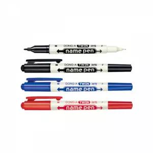 트윈 네임CD펜 흑 12자루 동아연필