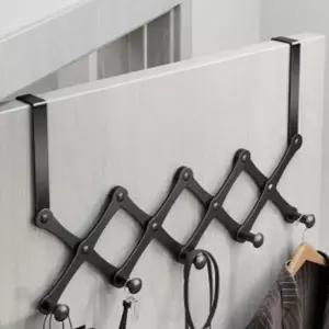 퀸하우스자바라5구도어후크(블랙)방문행거 XBK314G5