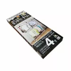 다용도행거 KDE761D3 4단 높이조절가능 간편설치 옷걸이 도어훅