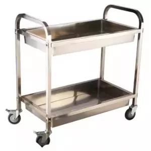 스테인레스 3단 음식 디저트 배달 와인 업소용 보온 카트