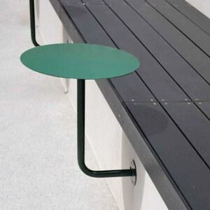 붙박이 테이블 소형카페 직경35x높이45 벽걸이 인테리어 카페 미니