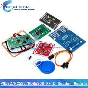 NFC RFID 모듈 RC522 PN532 RDM6300 키트 S50 13.56 Mhz 125Khz 6cm 태그 포함 SPI 기 및 읽기 arduino un