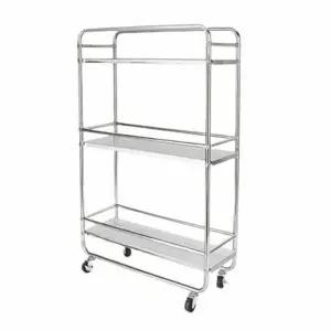 스텐 ZPF360E4 수납선반 정리함 트롤리 보관함 이동식 선반 3단