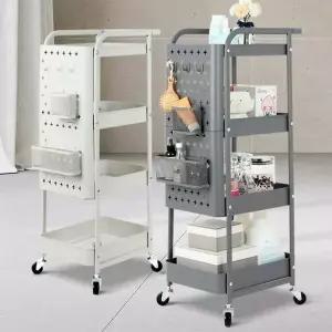 베들레헴 TYP434Q6 바퀴달린선반 이동식수납 이동수납장 세탁실