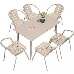 의자 블랙 야외 정원 사각 세트 JS 베란다 원목 원형 테이블