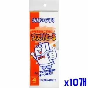 세제없이 XFF869G4 잘 닦이는 청소 스펀지 특대 x10개 매직블럭