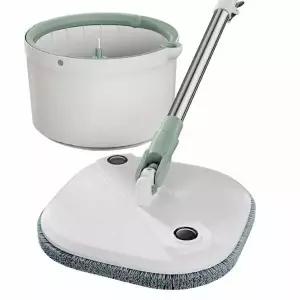 통돌이 TFE885B1 사각 회전청소기 바닥 유리 물청소 리필패드2P