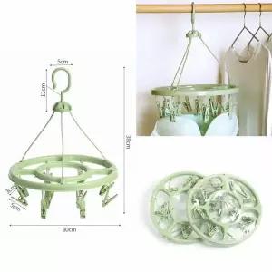 클린홈 VAF603Z9 빨래집게 건조대 2p세트 플라스틱속옷건조대