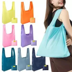 장바구니 백 휴대용 접이식 시장 마트 장보기 가방