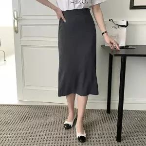 [하프클럽/셀러허브_여성트랜드패션]아이우먼 모던일자H라인스커트 MOP055M60