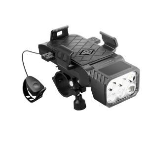 VANKIN 4in1 불빛조절 자전거 전조등 전자벨 휴대폰 거치대 보조 배터리 용량 4000mah