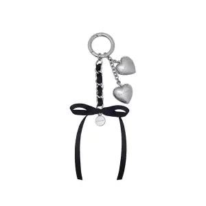 [제이에스티나] J.LETTER 하트체인키링 SI (JEACEA5BS976SI360)