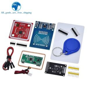 TZT NFC RFID 모듈 RC522 PN532 RDM6300 키트 S50 13.56 Mhz 125Khz 6cm 태그 포함 SPI Arduino uno 2560