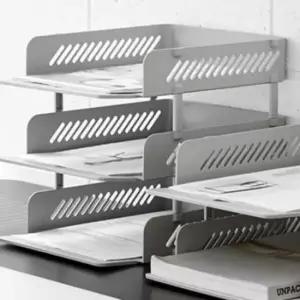 [문구] 문서 정리 서류받침 2단 트레이 문서거치대 서류보관함