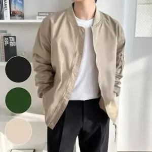 [셀러에이드]겨울옷 블루종 바람 항공 간절기아우터 남성 막이 자켓 점퍼