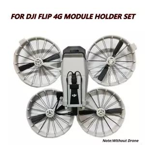 dji 호환 Flip 4G 모듈 고정 홀더 데이터 케이블 안테나 세트 설치 키트 드론 액세서리