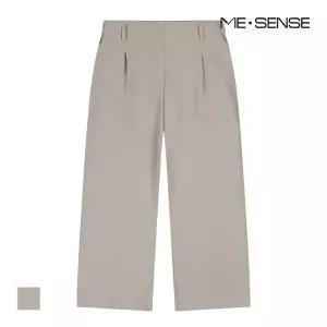 미센스 뒷밴딩 핀턱 팬츠_MB45SLM303Z