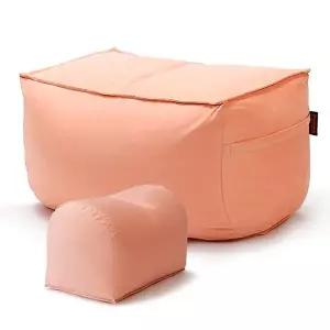 [보리보리/보니타]보니타 빈백 컨버전 풋스툴 ST05 스웨이드 발받침대 발쿠션 발스툴