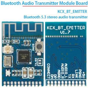 Bluetooth 오디오 송신기 모듈 보드 KCXBTEMITTER 5.3 스테레오