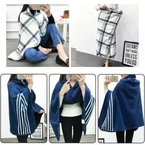 담요나라 낮잠 양면 미니 담요 블랭킷 용품 무릎 사무실 체크무늬