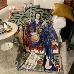 담요나라 감성 특 캠 러그 담요이불 소파 카페트 쇼파 대형 블랭킷