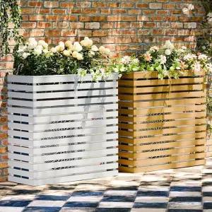 에어컨 실외기 열차단 선반 덮개 커버 가림막 뚜껑