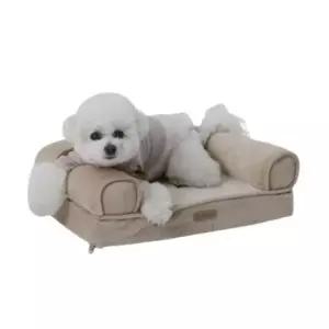 [반려] 강아지 베개 침대 중형 1P 고양이 극세사 베드 방석