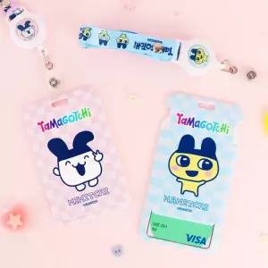 다마고치 릴 목걸이 교통카드 지갑