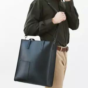 심플 포켓 스퀘어 직장인 가방 남성 출근 숄더백 가죽 남성백 인백 인숄더 사각크로스백 사각백 서류