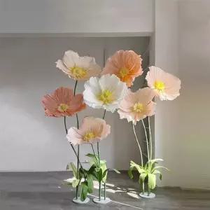 대형꽃 장식 세트 촬영 플라워 DIY 화보 대형 포토존 자이언트