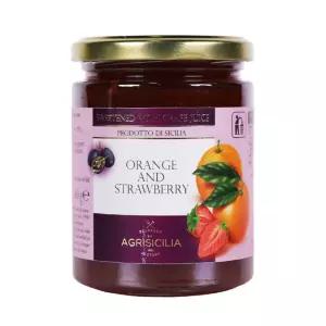 시칠리아 포도즙 딸기오렌지잼 360g과일믹스 맛있는 수입 이탈리아 브레드 빵잼 오렌지