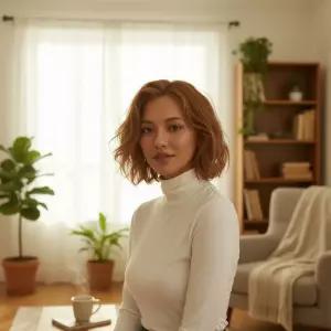 (리부) 목폴라 목티 니트셔츠 폴라 반티 회색 여자정장 WHITE 하이넥 터틀넥스웨터 이너트 셔츠