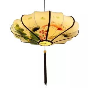 매화등 매화 조명 홍등 중국집 램프 전통 갓등 인테리어 선술집 종이등