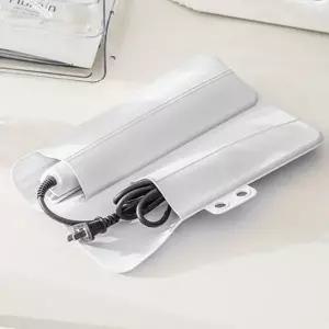 ( )실리콘 고데기 파우치 여행 휴대용 소품 미용 파우치백 정리함