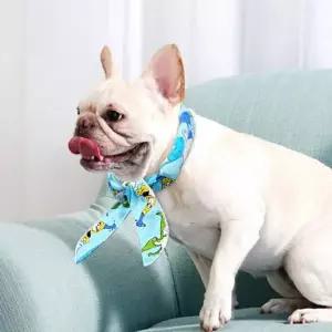 강아지 쿨 스카프 조끼 나시 아이스팩 고양이 더위 목도리 애견
