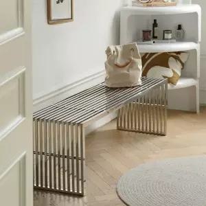 테라스 스텐 야외 평벤치 공원 의자 카페 벤치 휴게실