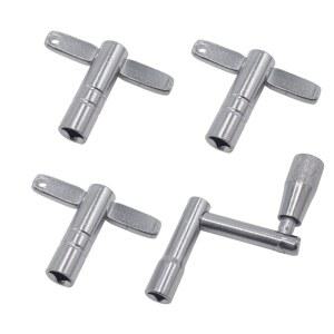 캐시비트 3팩 유니버설 고장력 세트 크롬 모션 키트 드럼 키가 튜닝 속도 있는 연속 도구 스틸 드럼 도금