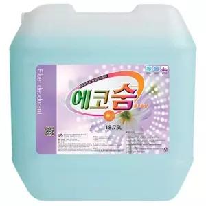 (VEN) 섬유탈취제 에코숨 18.75L 프로랄향스프레이 유연제 뿌리는 고기냄새 리필 제거 옷냄새 악취