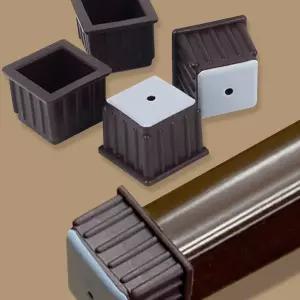 의자발 사각 의자캡 커버 바닥긁힘방지 소음 4P받침 의자 다리 패드