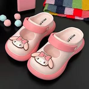 마이멜로디 페이스 통급 키높이 슬리퍼(815012) 귀여운 여성 캐릭터 실내 사무실 매장 소프트 높이 여름 산