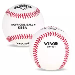 비바 야구공(VH-101) 1개 (대학.고등 인구)연습 훈련 야구볼 캐치볼 시합 다용도