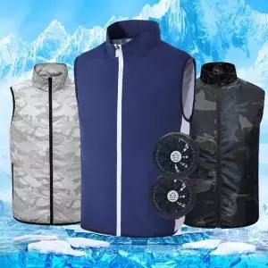 쿨조끼 선풍기옷 빅팬 선풍기조끼 M12830 아이스 냉방 옷 선풍기 냉