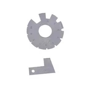 후지-원형아크미게이지 No.718 3-10mm (1EA)공업용자 공구날형측정 산업용 측정용 공업용 정밀