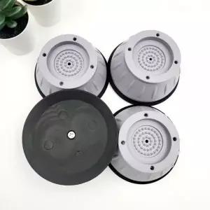 [알티피아]4개 건조기 드럼 통돌이 세탁기 받침대 패드 고정 충격 흡수 진동