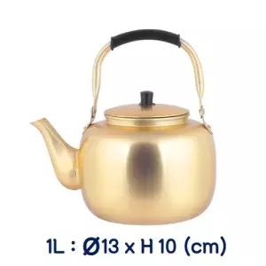 양은 주전자-1L 황주 막걸리 물주 은주 옛날 알루미늄 주방용품 물통 끓이기