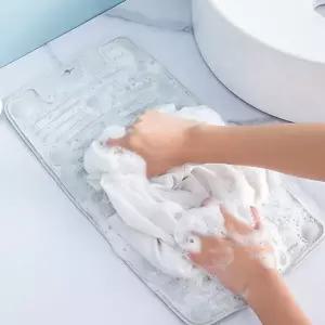 흡착 GTO594F7 고정 속옷 양말 세탁 손 빨래 미니 실리콘 판