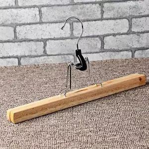 원목 FZQ316G9 바지걸이 바지집게 다용도걸이 나무바지걸이