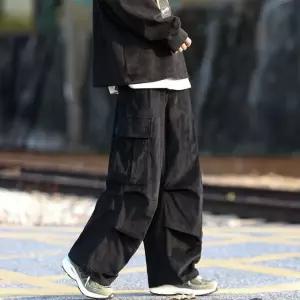 남성 카고바지 코듀로이 와이드팬츠 통바지 조거벌룬팬츠 남자 골덴 건빵